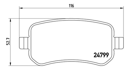 Balatas Traseras / Mercury Monterey Premier 2005 - 2005 Sm Foto 2