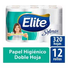 Papel Higiénico Elite Softmax Doble Hoja 12 Rollos