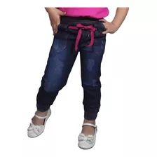 Calça Jeans Infantil Feminino 1/2/3/4/6/8 Anos Promoção