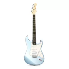 Guitarra Donner Dst-152 P Blue Com Mini Ampli + Acessorios
