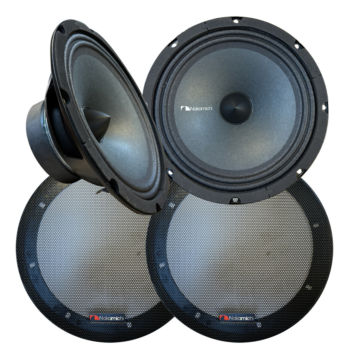 Woofers Medios Nakamichi 8 Pulgadas 60w Rms 4 Ohms 