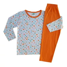 2 Pijama Infantil Feminino Masculino Juvenil Roupa De Dormir