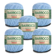 Barbante Barroco Maxcolor 4 Circulo 200g - 5 Unidades