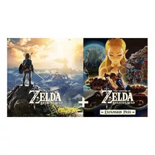 Zelda Breath Wild + Expancion Nintendo Switch (efectivo)