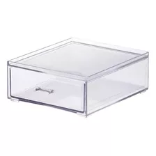 Caixa Organizadora Elegance Com Gaveta Paramount 18,5x16x7cm