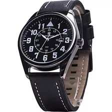 Reloj Civil Smith & Wesson Para Hombre, 3 Atm, Caja De Acero