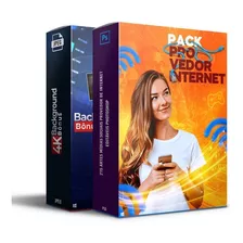 Pack Provedor De Intenet 130 Artes Editáveis Photoshop+bônus