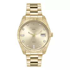 Relógio Masculino Technos Dourado 2415du/1d Garantia + Nfe