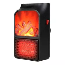 Calentador Calefactor De Ambiente Eléctrico Portátil Flama 
