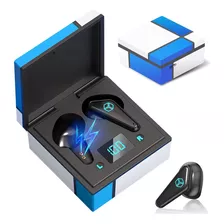 Audífonos Bluetooth In-ear Gamer Inalámbricos 5.0 Touch Azul