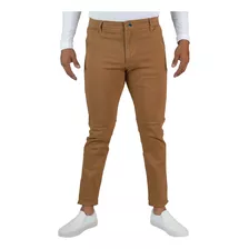 Pantalon De Gabardina Casual Strech Hombre Skinny