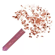 Kit 2 Lança Confete Rose Gold 60cm