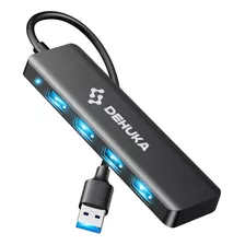 Dehuka Multiplicador Usb 3.0 Usb Otg A Usb 3.0 Color Negro