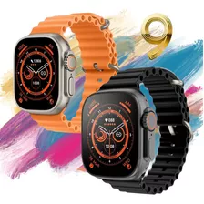 Relógio Digital Smartwatch U9 Ultra Ultima Geracao 2023 49mm Cor Da Caixa Preto Titanium