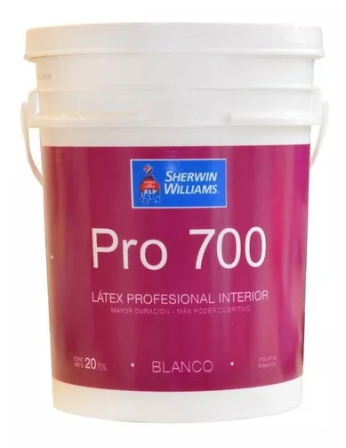 Pintura Latex Profesional Interior Sherwin Pro700 X20lts - Prestigio