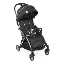 Carrinho De Bebê De Paseio Chicco Juvenile Goody Graphite Com Chassi De Cor Prateado