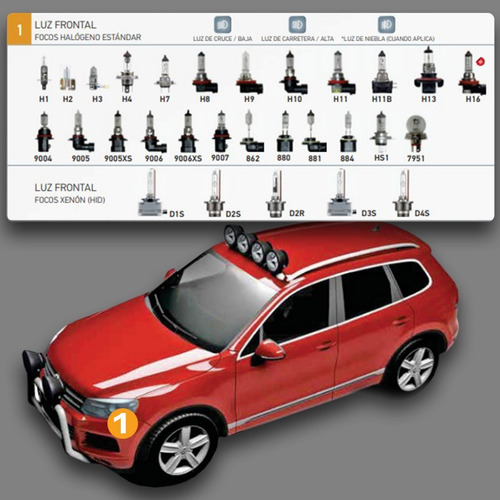 Kit De Focos Luz Antiniebla Para Vw Beetle Gls, Sport 06-11 Foto 3