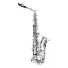 Saxofon Alto Century Cnsx006 Niquelado Mi Bemol Meses
