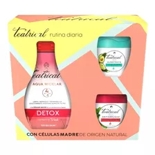 Teatrical Pack Agua Micelar + Cr.humectante + Cr.antiarrugas