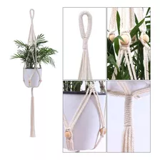 Cesta Colgante Con Cuerda Para Colgar Plantas De Jardín