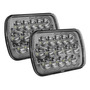 2 Faros Osun De Led Delanteros H654 45w De 7 Pulgadas Alta Intensidad Para Jeep Con Luz Alta Y Baja En El Mismo Foco