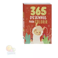 Livro Brochura P/ Colorir | Vermelho Todolivro