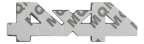 2 Piezas De Emblema 3d De 4 X 4, Calcomanas De Metal Para P Foto 2