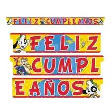 Guirnalda Feliz Cumpleaños Doki Cotillón Activarte