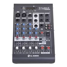 Mesa De Som Linha Starmix Xms Xms402r 4 Canais