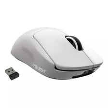 Mouse Pro X Superlight - Sensor Hero - 25k - 63 Gramos Color Blanco