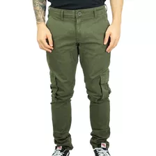 Calça Volcom Sarja Solid Original - Militar