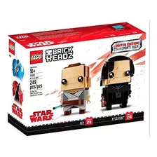 Pack Lego Star Wars Brickheadz De Rey Y Kylo Ren, Edición L