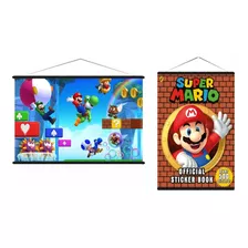 Pendón, Cumpleaños Infantil, Niños, Super Mario En Oferta.