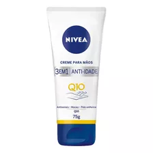 Creme Para As Mãos 3 Em 1 Anti-idade Reparação Q10 75g Nivea