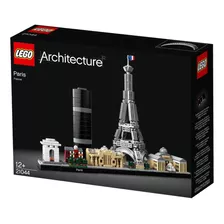 Lego Arquitetura Paris Torre Eiffel 649 Pcs Lego - 21044