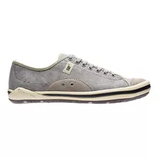 Zapatillas Cat Jonzed Canvas Urbano Para Hombre Color Gris Claro - Adulto 8.5 Us