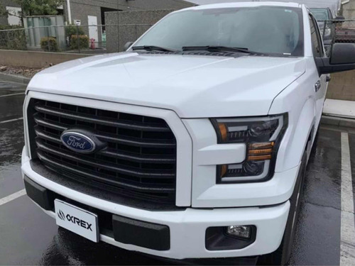 Par De Faros Full Led Drl Diurno Y Lupas Ford F150 2015 2020 Foto 2