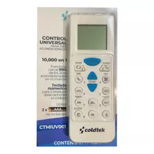 Control Remoto Universal Para Mini Split Coldtek 6,000 En 1