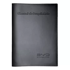 Capa Porta Manual Proprietário Byd Dolphin Couro Ecológico