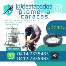 Servicios Caracas Plomero Destapados Cañerias Plomeria 