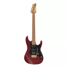 Guitarra Ibanez Slm10 Transparent Red Matte Com Capa