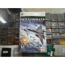 Ace Combat 6 Fires Of Liberation Xbox 360 Solo Manual O Inst