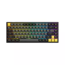 Black&gold 75% Teclado Mecánico Para Juegos Intercambiable E