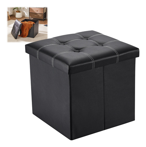 taburetes taburete cuadrado almacenamiento de 38x38x38