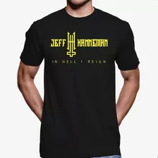 Camiseta Jeff Hanneman Kerry King From Hell I Rise Meme 4558