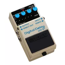 Pedal De Efecto Boss Digital Delay Dd-3t Blanco