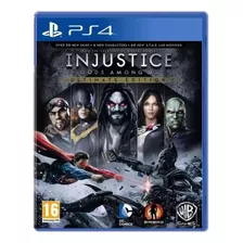Injustice Gods Among Us Injustice Ultimate Edition Ps4 Físic