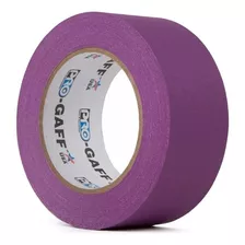 Fita Gaffer Tape Pro Gaff 100% Algodão Roxa 50mm X 50 Mts