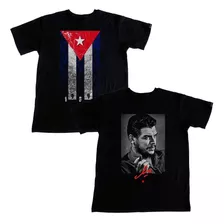 Camiseta Cuba E Che Guevara Kit Com 2 Camisetas 100% Algodão