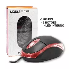 Kit 10 Mouse Office Óptico 1200dpi Windows10/linux Mu2914 